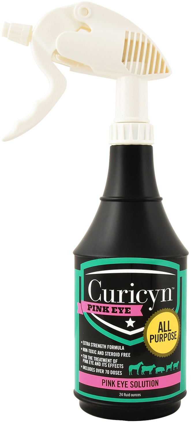 Curicyn Pink Eye Relief Kit - Soothing Eye Drops & Solution for Conjunctivitis Treatment - Perfect for Adults & Kids at Home, Work, or Travel