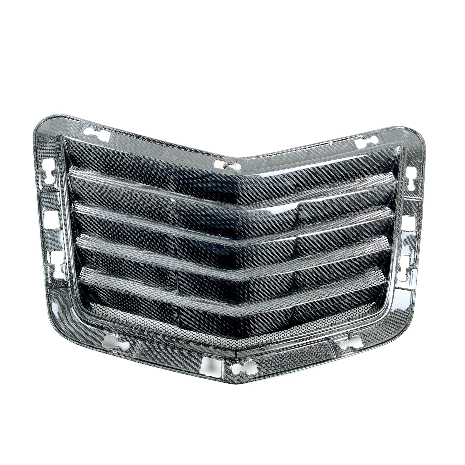 Carbon Fiber Front Hood Vent Scoop Cover for Chevrolet Corvette C7 (2014-2019) - Enhances Engine Cooling & Aggressive Styling for Sports Car Enthusiasts