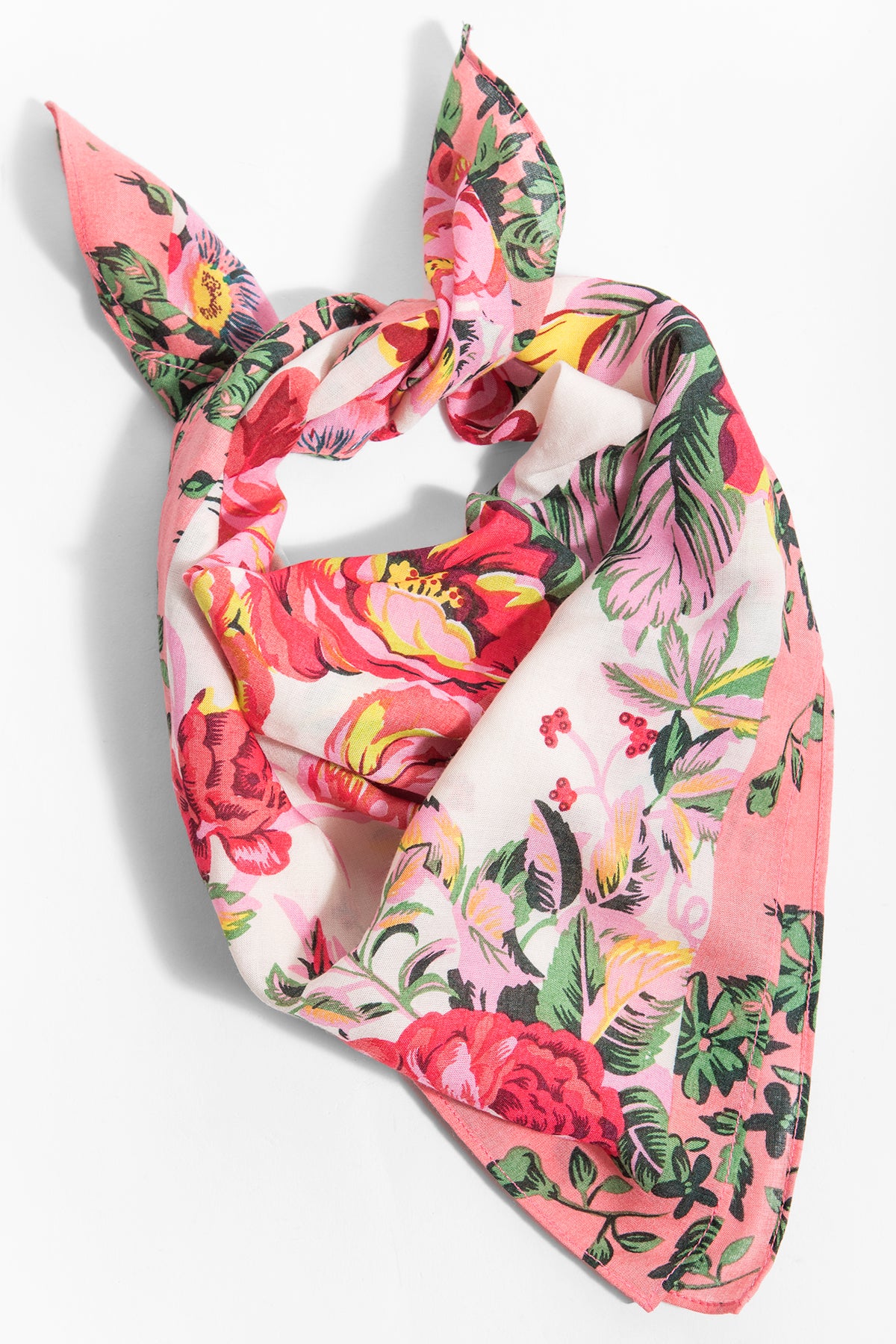Stylish Multi-Pattern Floral Bandana Scarf - Fashionable Headband, Hair Accessory & Neck Wrap for Women - Perfect for Outdoor Activities, Music Festivals & Summer Outfits