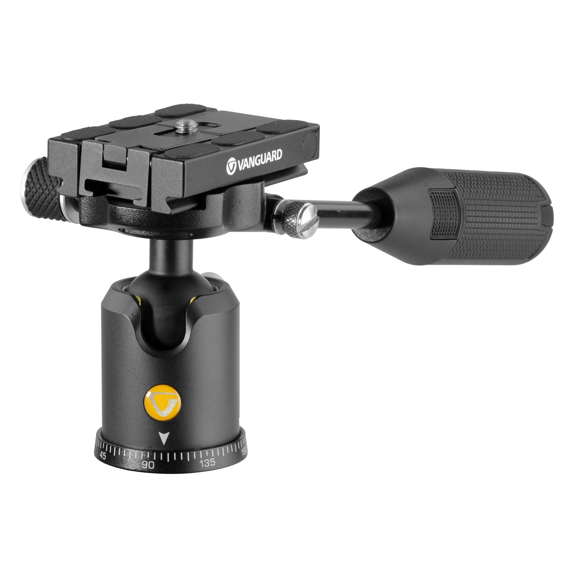 VEO BP 45T Ball Head with Pan Handle - Professional Camera & Smartphone Tripod Mount for Photography, Vlogging, and Travel (Compatible with DSLR, Mirrorless, and Mobile Devices)