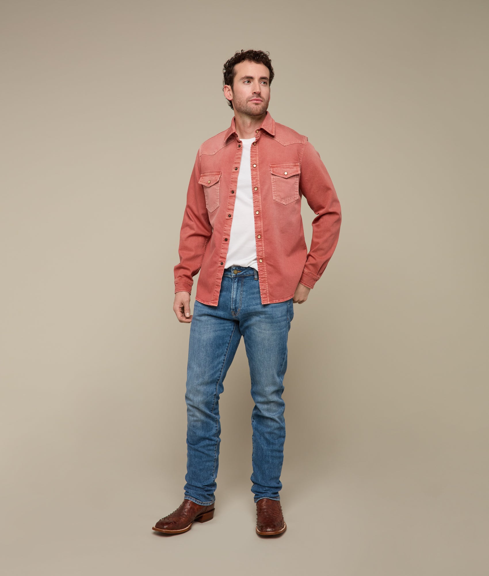 Washout Red T-Shirt for Men & Women | Soft Cotton Vintage Style Tee | Perfect for Casual Wear, Street Fashion & Everyday Outfits
