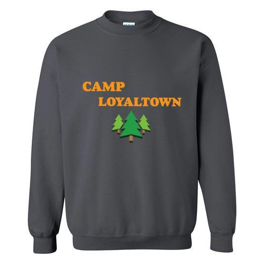 Loyaltown Men's Crewneck Sweatshirt - Soft Cotton Pullover Casual Long Sleeve Shirt for Everyday Wear, Gym, and Outdoor Activities