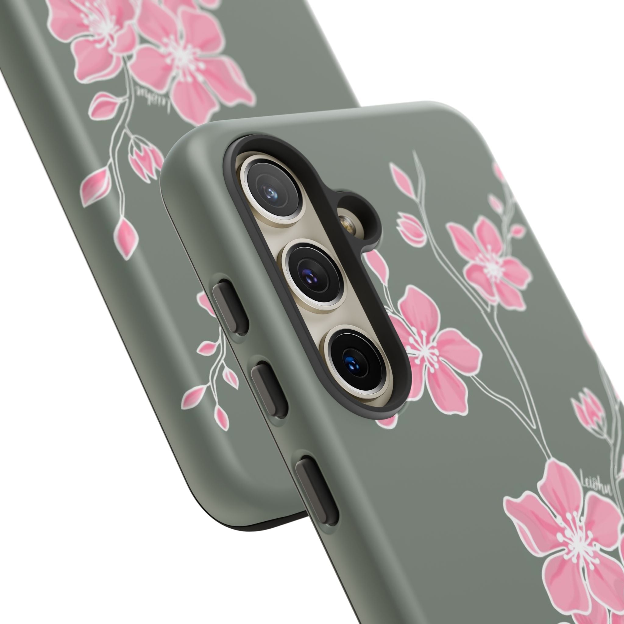 Samsung Galaxy Phone Case with Cherry Blossom Design - Stylish Protective Cover for Everyday Use, Travel & Work