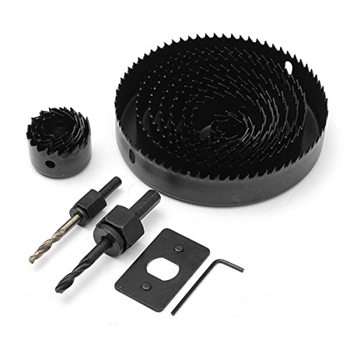 13pcs Alloy Hole Saw Set 19-127mm for Wood & Metal Drilling - DIY & Construction