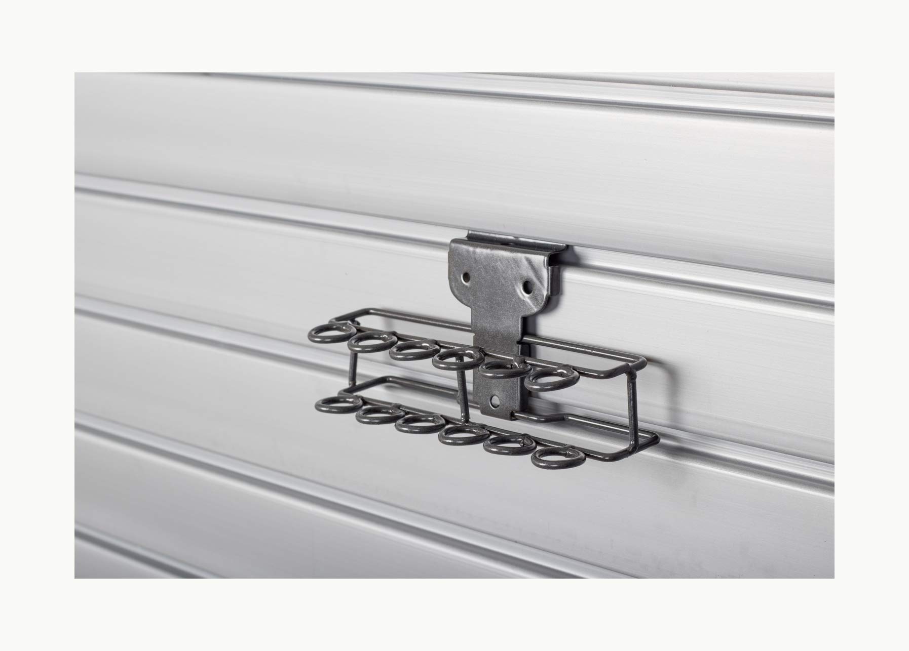 HandiWall Screwdriver Rack Organizer for Slatwall Panels - Heavy Duty Tool Storage Solution for Garage, Workshop & Retail Displays