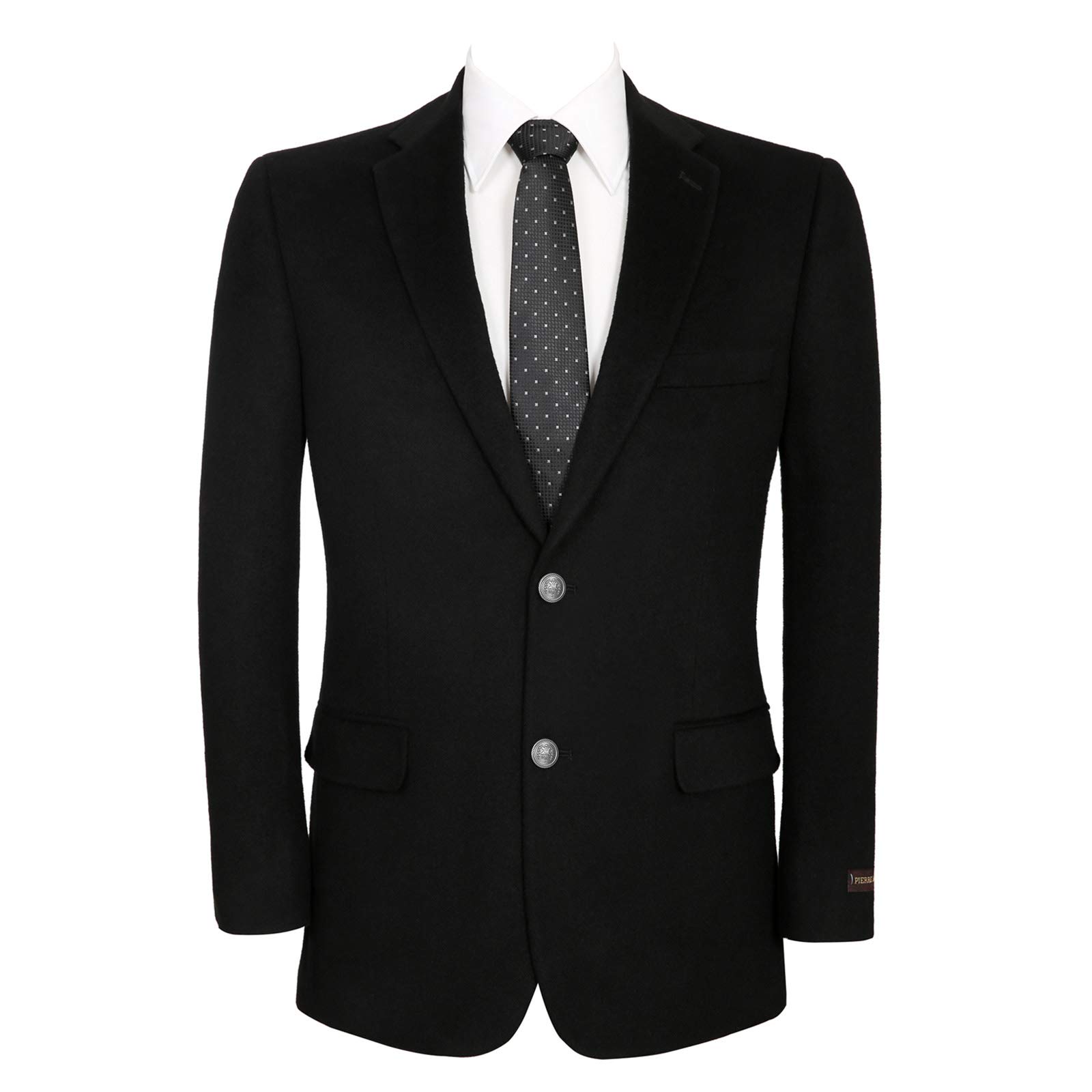Men's Wool Blend Blazer - Classic Fit Tweed Sport Coat & Modern Winter Suit Jacket for Business, Office & Formal Occasions