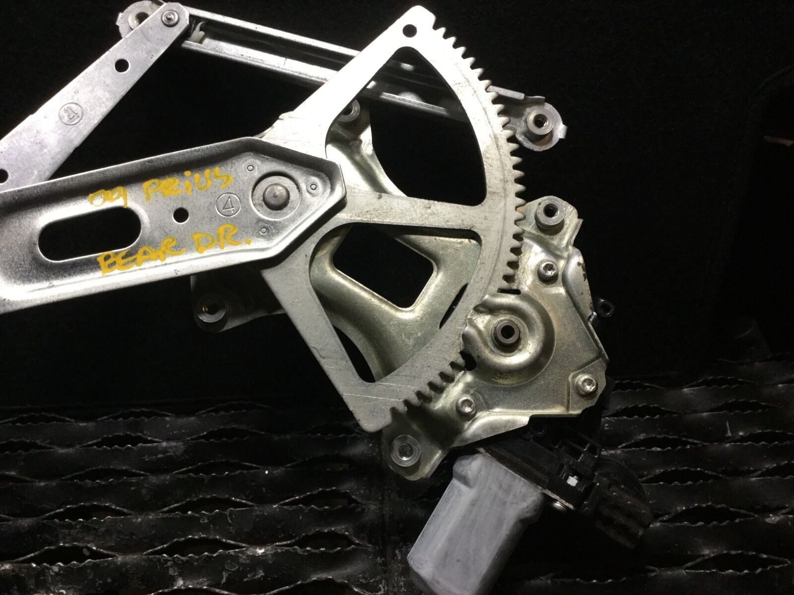 2005-2009 Toyota Prius Left Rear Driver Side Window Regulator with Motor - OEM Replacement Part - Perfect for Window Repair & Smooth Operation