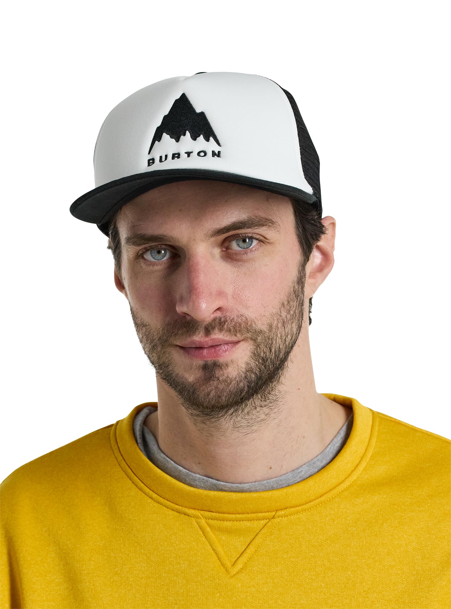 Burton Men's I-80 Trucker Hat - Adjustable Snapback Baseball Cap for Outdoor Activities, Hiking, and Casual Wear