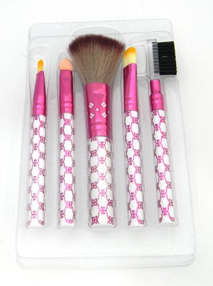 Premium Color Fever Makeup Brush Set - 12-Piece Hot Pink Cosmetic Brushes (200g) for Foundation, Blending & Contouring | Perfect for Professional Makeup Artists & Beginners