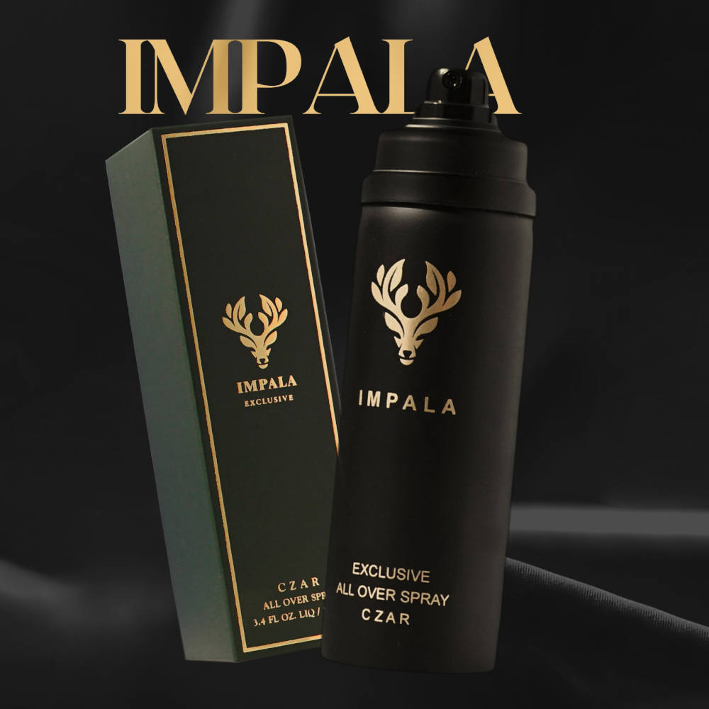 Impala All Over Body Spray for Women & Men - 100ml Long-Lasting Fragrance - Fresh & Floral Scent - Perfect for Daily Use, Work, Gym & Special Occasions