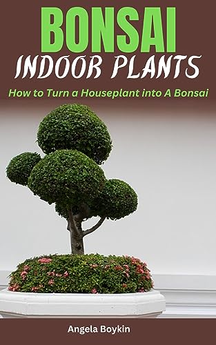 Bonsai Indoor Plants: Step-by-Step Guide to Transform Houseplants into Bonsai Trees | Perfect for Home Decor, Office Zen Gardens & Meditation Spaces