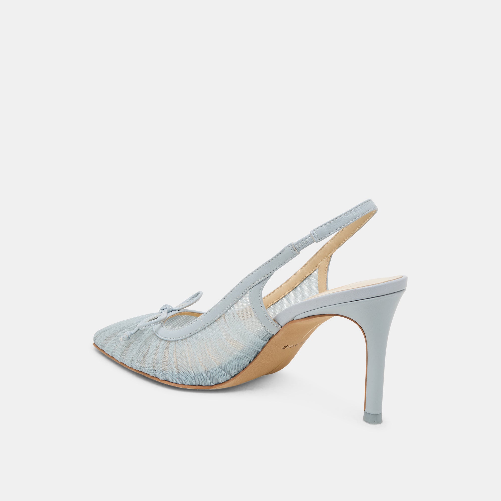 YELA HEELS Light Blue Tulle Women's High Heel Shoes for Weddings, Parties & Special Occasions - Elegant Evening Sandals with Comfortable Fit