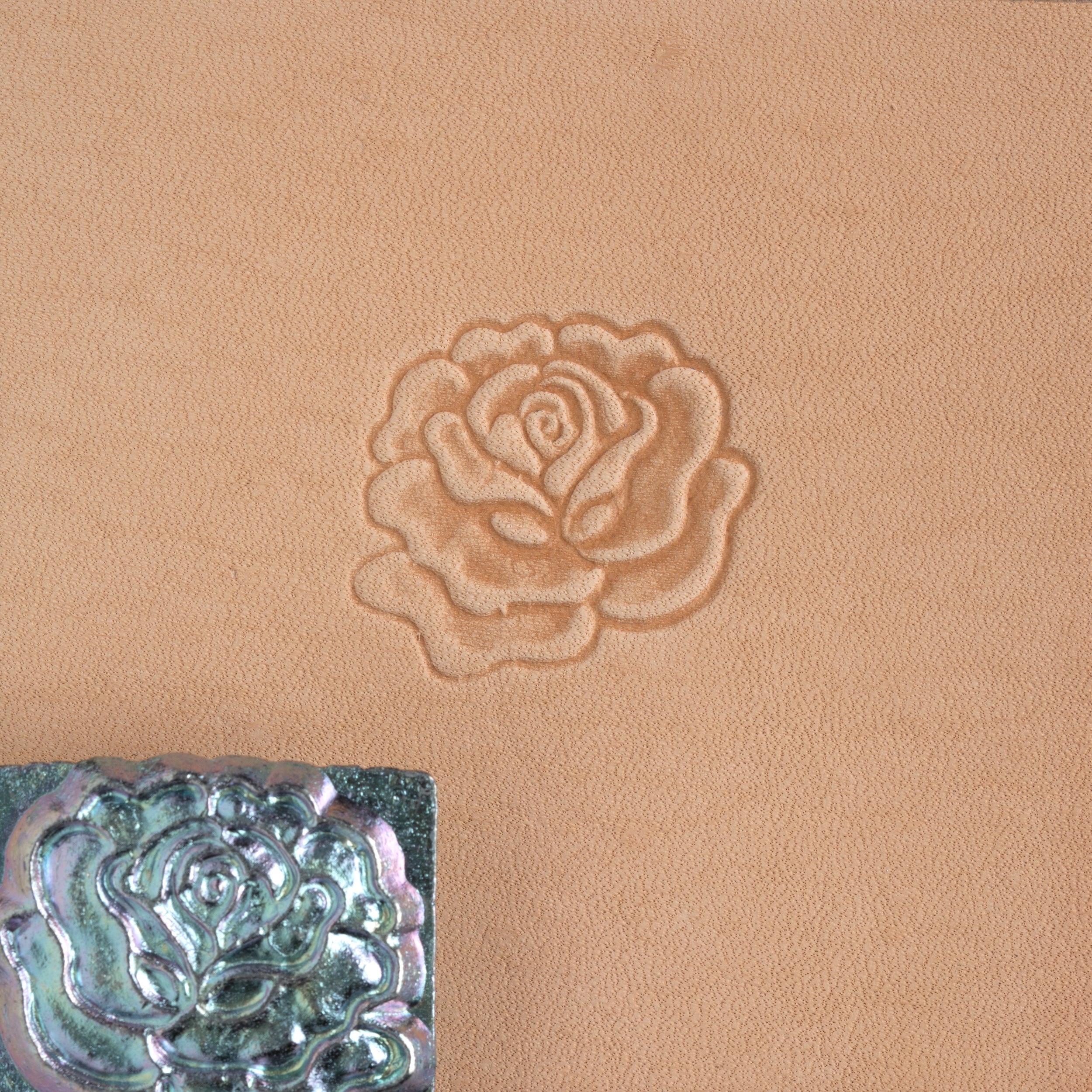 Craftool® Rose Stamp Head - DIY Leather Craft Stamping Tool for Leatherworking, Jewelry Making & Custom Designs - Perfect for Handmade Gifts & Personalized Leather Projects