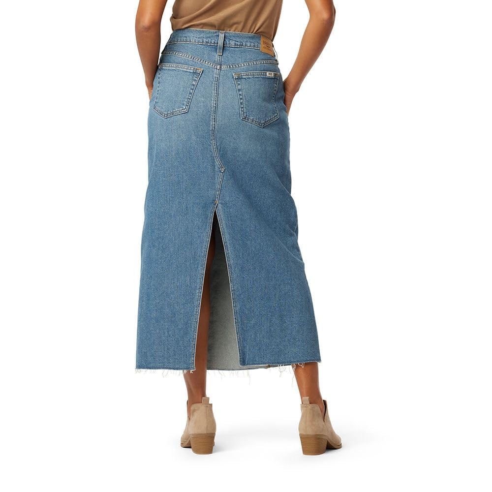 Levi's Signature Gold Women's Heritage Maxi Skirt - Vintage Denim Long Skirt for Casual Outfits & Boho Style | Perfect for Summer, Festivals & Everyday Wear