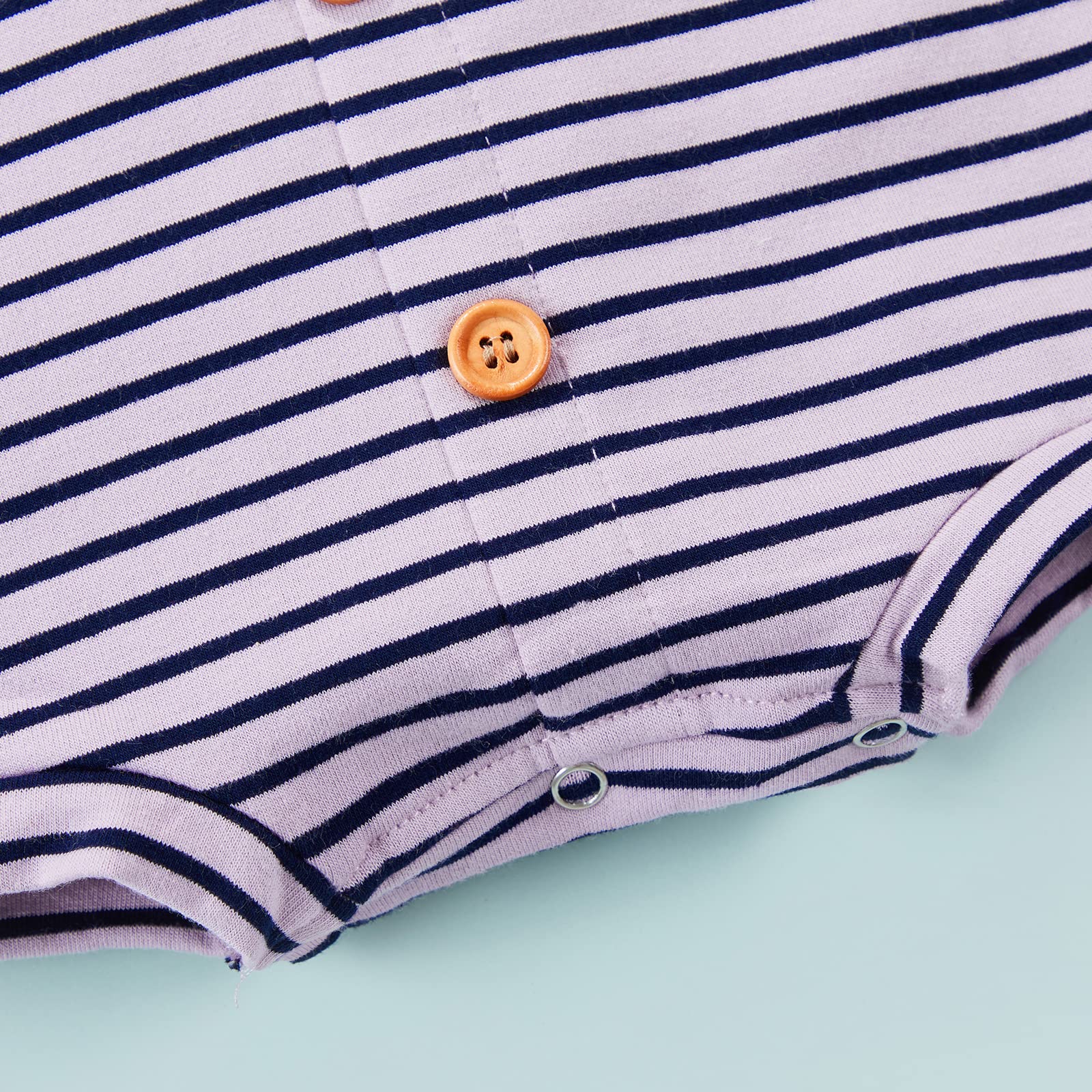 Newborn Baby Hooded Romper - Sleeveless Striped Skull Jumpsuit for Boys & Girls | Summer & Fall Outfit | Perfect for Playdates, Photoshoots & Casual Wear