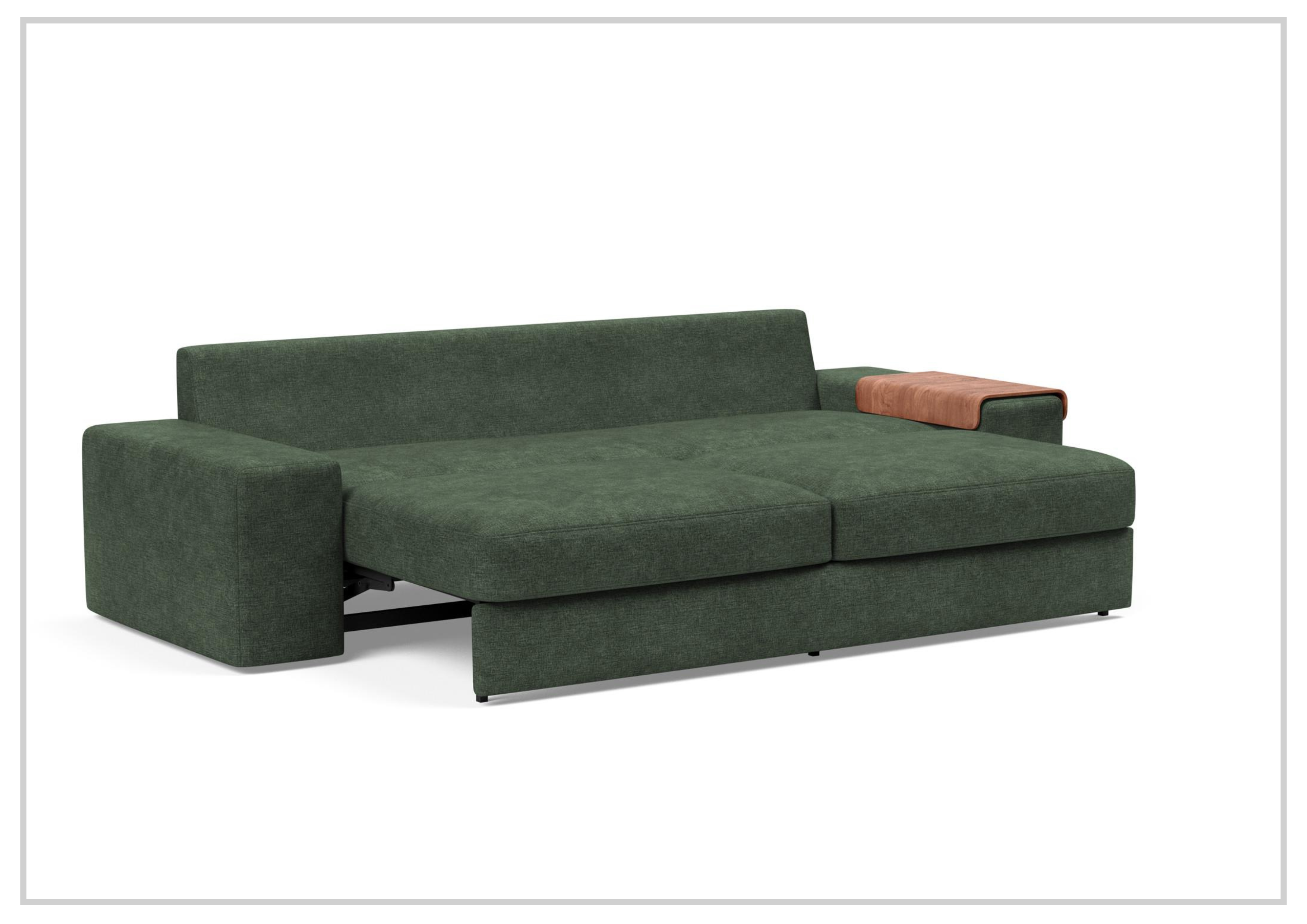 Innovation Living Vilander Full-Size Fabric Sofa Bed - Convertible Sleeper Sofa for Small Spaces, Guest Room & Apartment Living | Comfortable Modern Futon with Storage