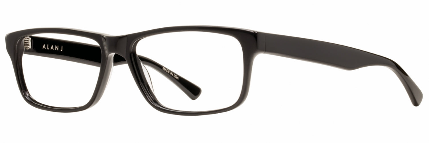 Alan J AJ108 Stylish Eyeglasses for Men & Women - Trendy Lightweight Frame for Reading, Driving & Everyday Use