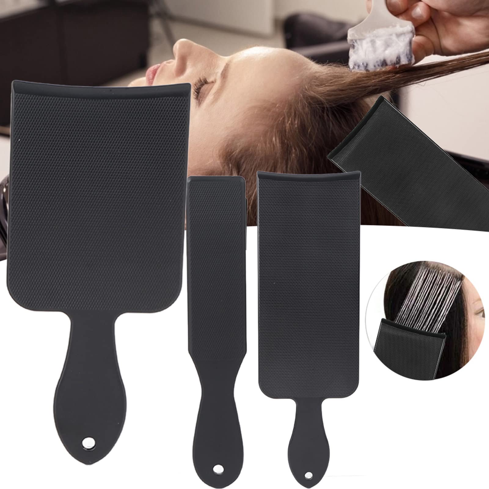 Professional Hair Color Board - Anti-Slip Hair Highlighting & Dyeing Comb Tool for Salon & Home Use - Perfect for Balayage, Ombre, and Creative Hair Coloring Techniques