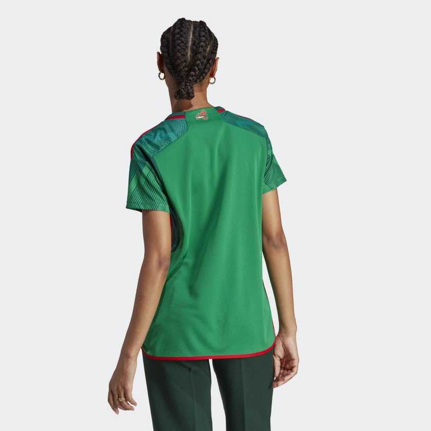 adidas Women's Mexico Home Jersey - Authentic Soccer Jersey for Women - Perfect for Games, Training & Fan Support