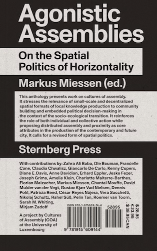 Agonistic Assemblies: Exploring the Spatial Politics of Horizontality - Perfect for Political Science Studies and Urban Planning Research