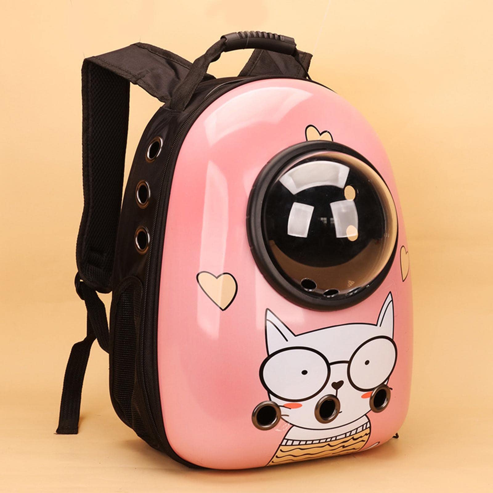 Enakshi Cat Carrier Backpack - Space Capsule Bubble Pet Travel Bag for Small Cats & Kittens | Durable & Comfortable Pet Carrier for Outdoor Adventures, Vet Visits & Air Travel | Perfect for Dogs & Cats | Pet Supplies & Accessories