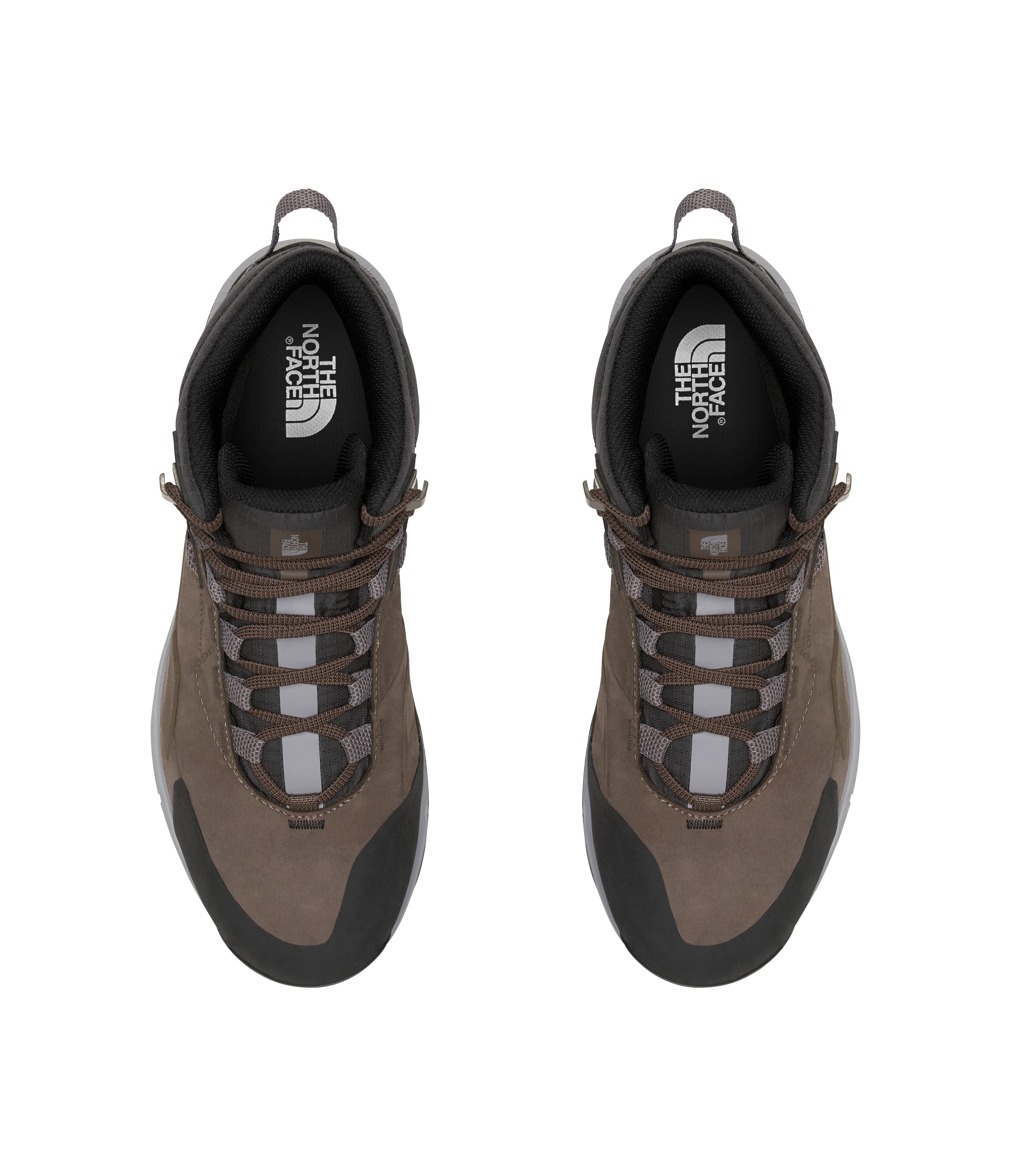 The North Face Cragstone Leather Mid WP Waterproof Hiking Boots for Men - Durable Outdoor Trekking Shoes for Mountain Climbing & Trail Walking
