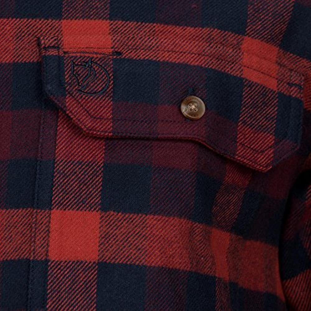 Fjallraven Skog Shirt for Men - Lightweight Hiking & Outdoor Adventure Shirt - Breathable Quick-Dry Travel Tee for Camping, Backpacking & Everyday Wear