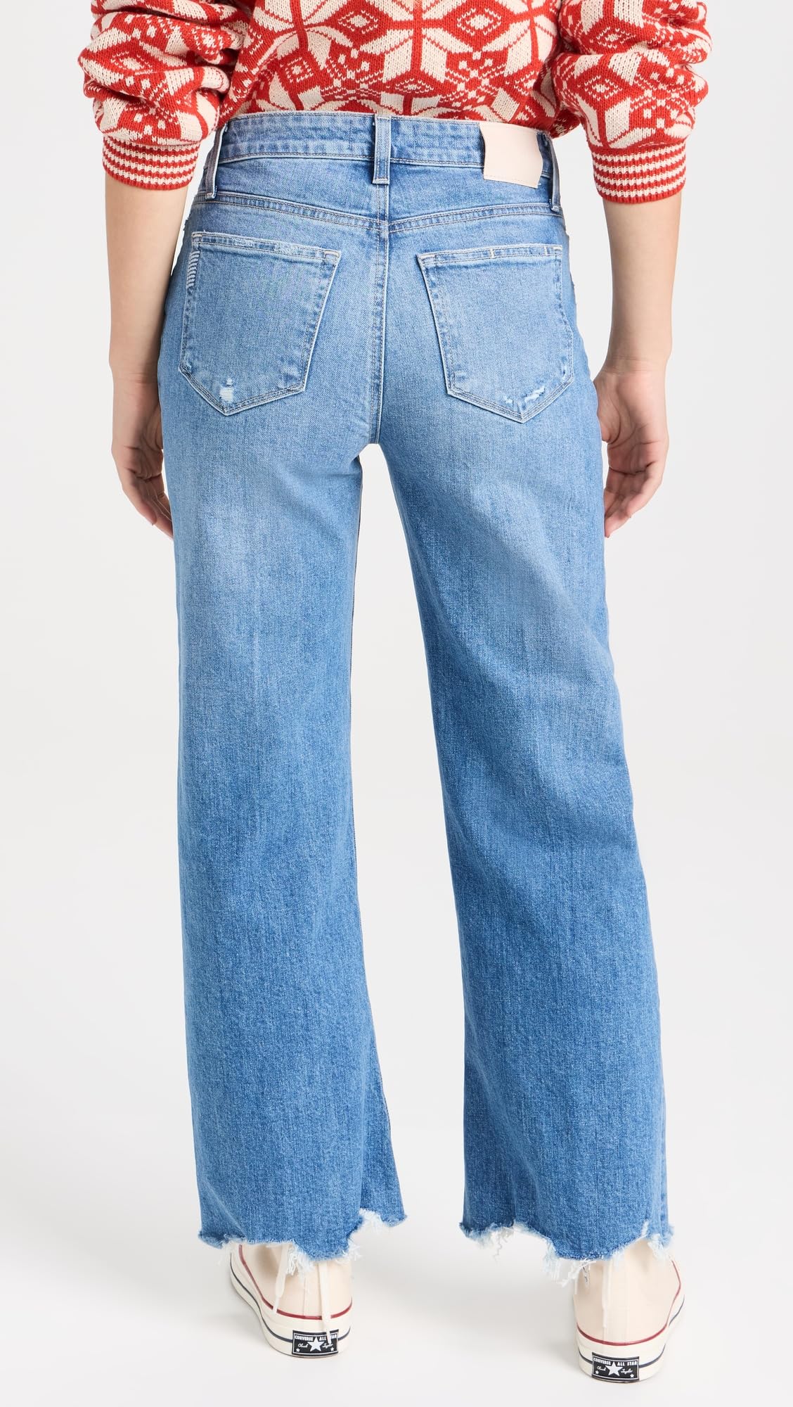 PAIGE Women's Leenah High-Rise Ankle Jeans - Slim Fit Stretch Denim Pants for Casual Wear & Everyday Style | Perfect for Work, Date Night & Weekend Outfits