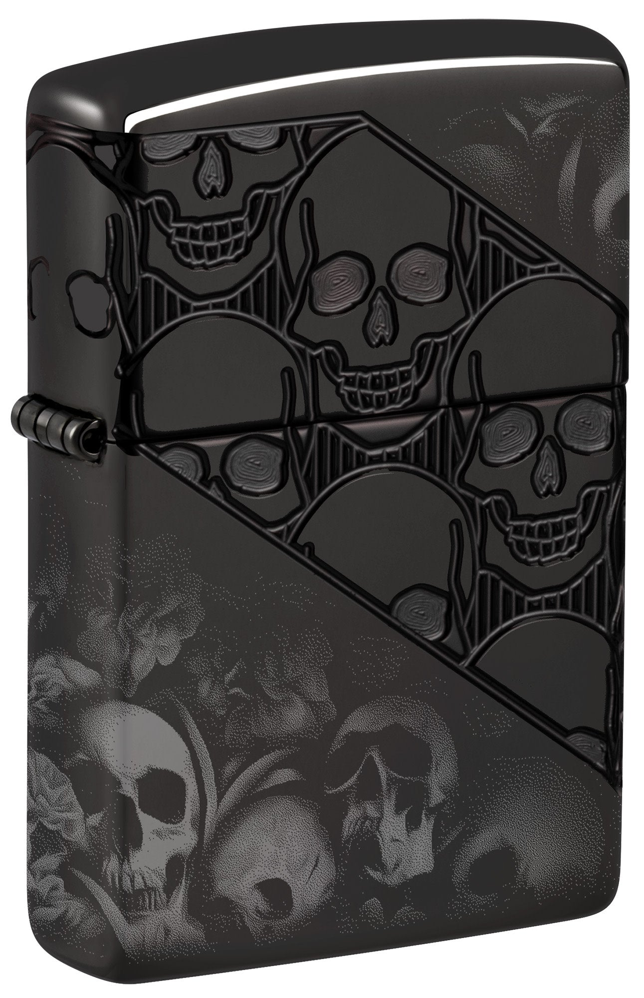 Skull Collage Design T-Shirt - Gothic Streetwear Graphic Tee for Men & Women | Perfect for Halloween, Concerts, and Alternative Fashion
