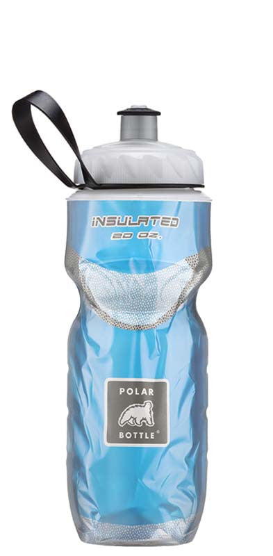 Polar Bottle Solid 20oz (591mL) Insulated Water Bottle - Leak Proof, BPA Free, Durable for Cycling, Hiking & Outdoor Activities