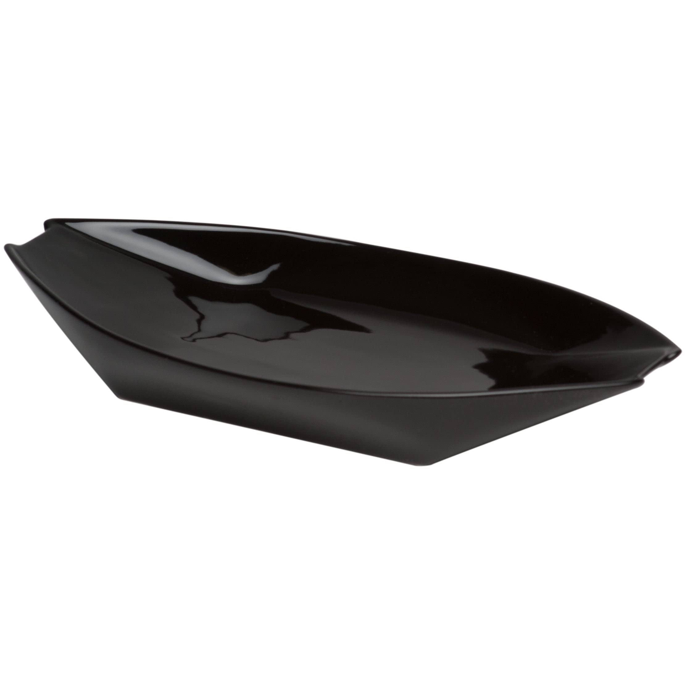 10-Inch Black Knight Porcelain Serving Dish - Durable Solid Porcelain, Dishwasher & Microwave Safe - Perfect for Dinner Parties, Buffets & Holiday Entertaining