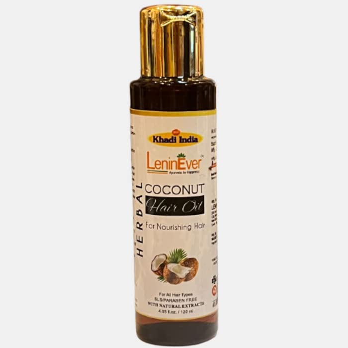 Organic Herbal Coconut Hair Oil for Growth & Shine - Natural Hair Treatment for Dry, Damaged Hair - Perfect for Daily Nourishment & Scalp Care