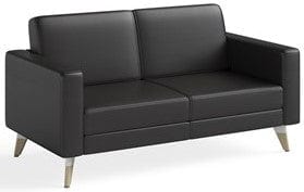 Safco Lounge Settee - Modern Sofa Bench Without Legs [1731] | Perfect for Living Room, Office Waiting Area & Commercial Spaces