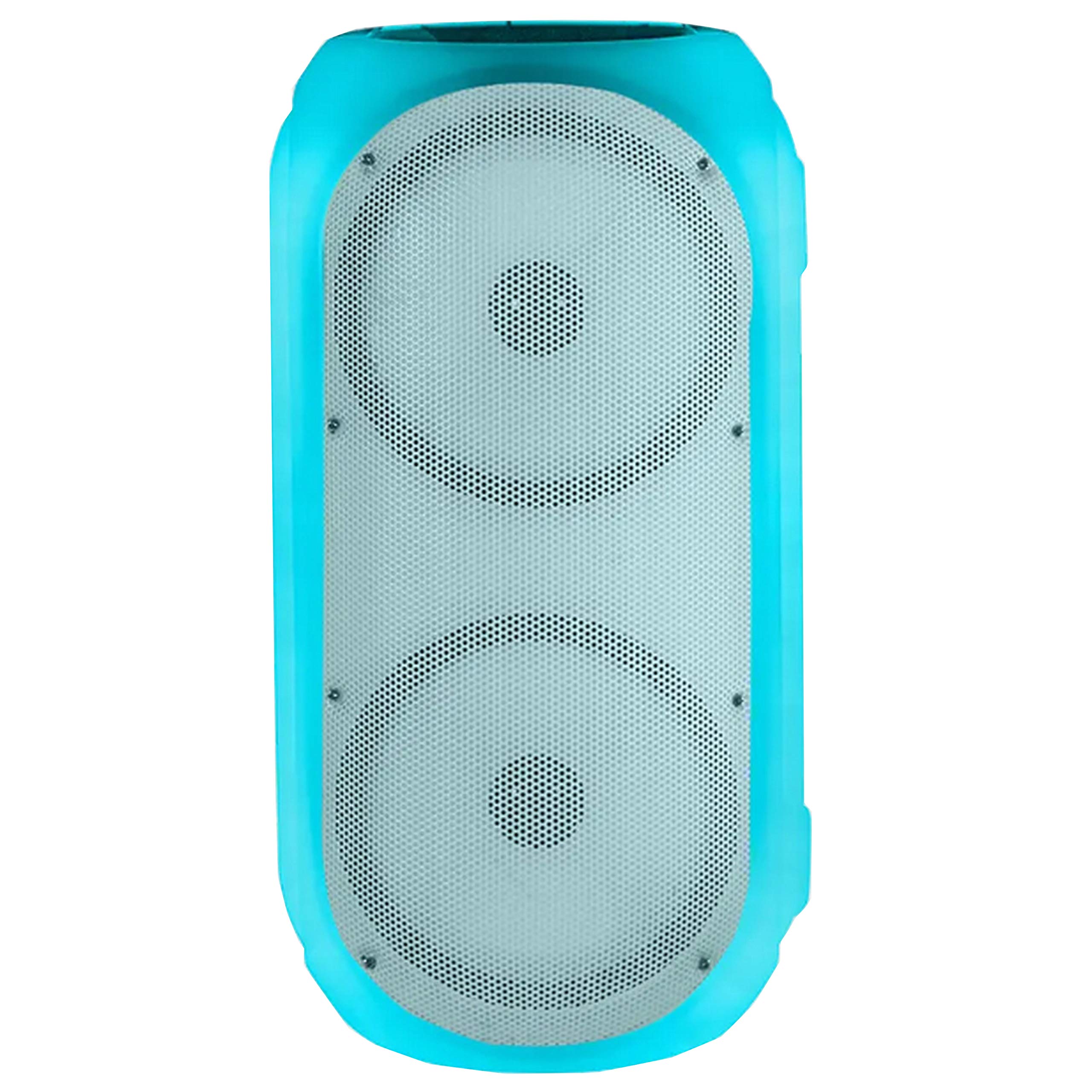 Gemini Sound GC-206BTB 500W Portable Bluetooth Party Speaker with LED Lights - Wireless Battery Powered, USB/SD Card Input, Mic & Guitar Jack - Includes Carry Strap & Remote Control for Outdoor Events, DJ Parties & Home Entertainment