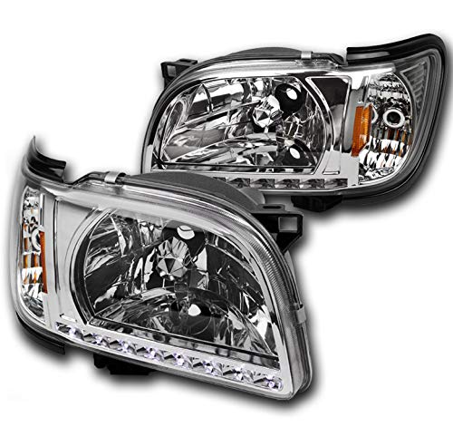 Chrome housing with clear lens