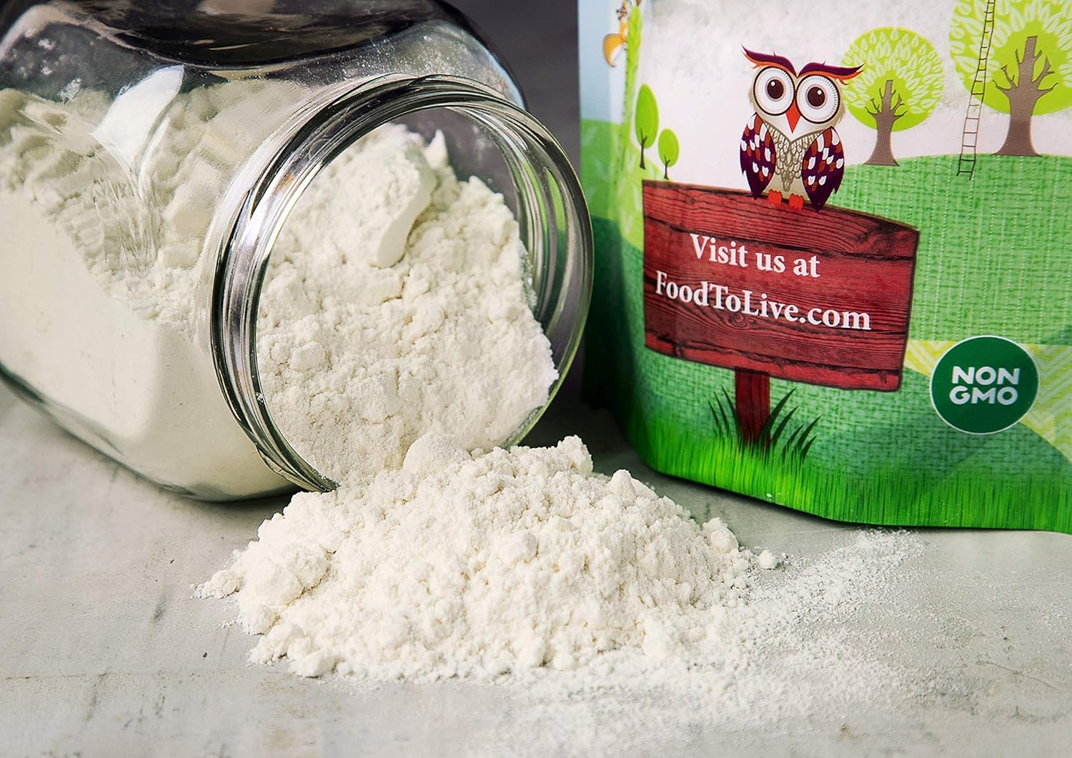 Organic Cassava Flour 16 lbs - Non-GMO, Raw Yuca Root Powder, 100% Pure, Kosher, Vegan, Paleo-Friendly, Bulk Wheat Flour Alternative - Perfect for Baking, Cooking & Gluten-Free Recipes