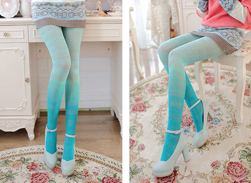 2018 Ombre Pantyhose Leggings - High Waist Tights for Women, Casual Stockings with Gradient Color | Perfect for Office, Party & Everyday Wear