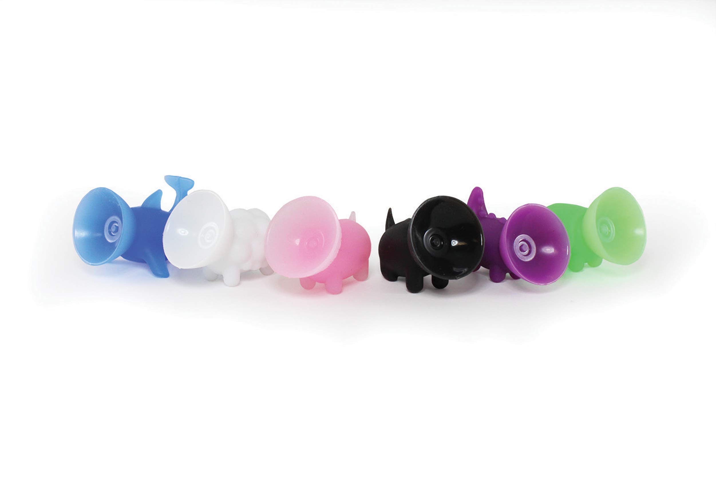 Piggy & Friends Black Sheep Phone Stand & Grip - Multi-Angle Adjustable Cell Phone Holder for Desk, Car, and Bedside Use - Perfect Phone Accessory for Watching Videos, Video Calls, and Hands-Free Browsing