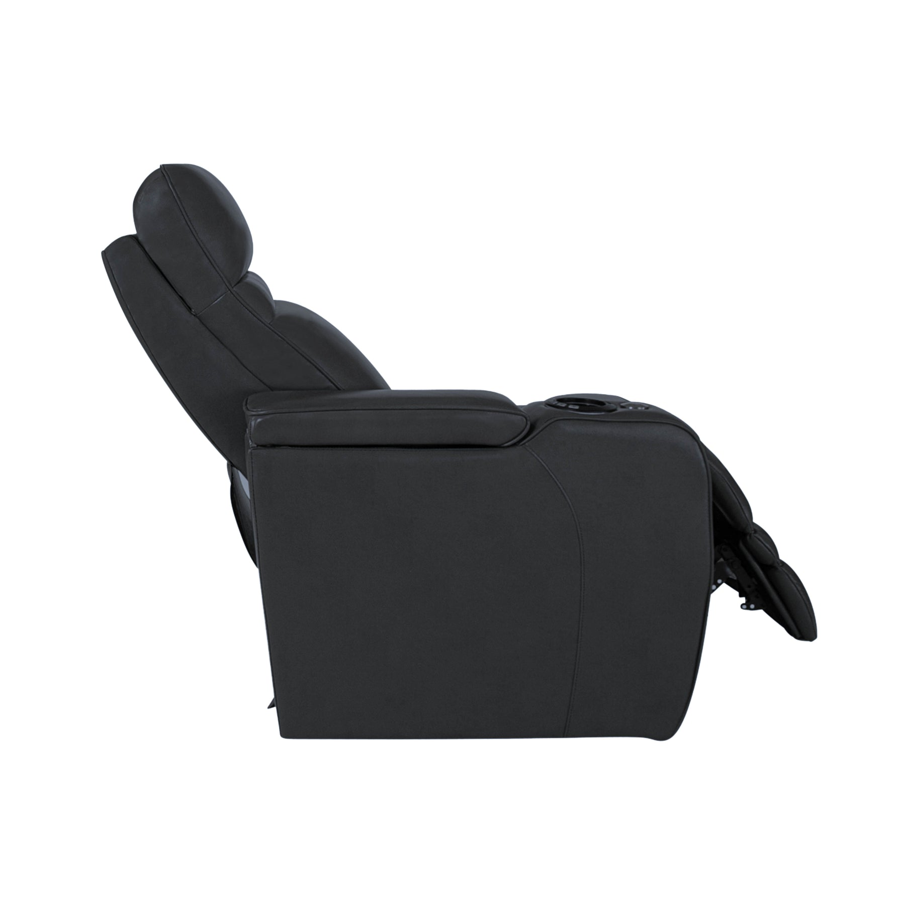 RowOne Single Recliners - Comfortable Lounge Chair for Living Room, Bedroom & Home Theater - Ergonomic Design with Adjustable Backrest and Footrest - Perfect for Relaxing, Reading & Watching TV