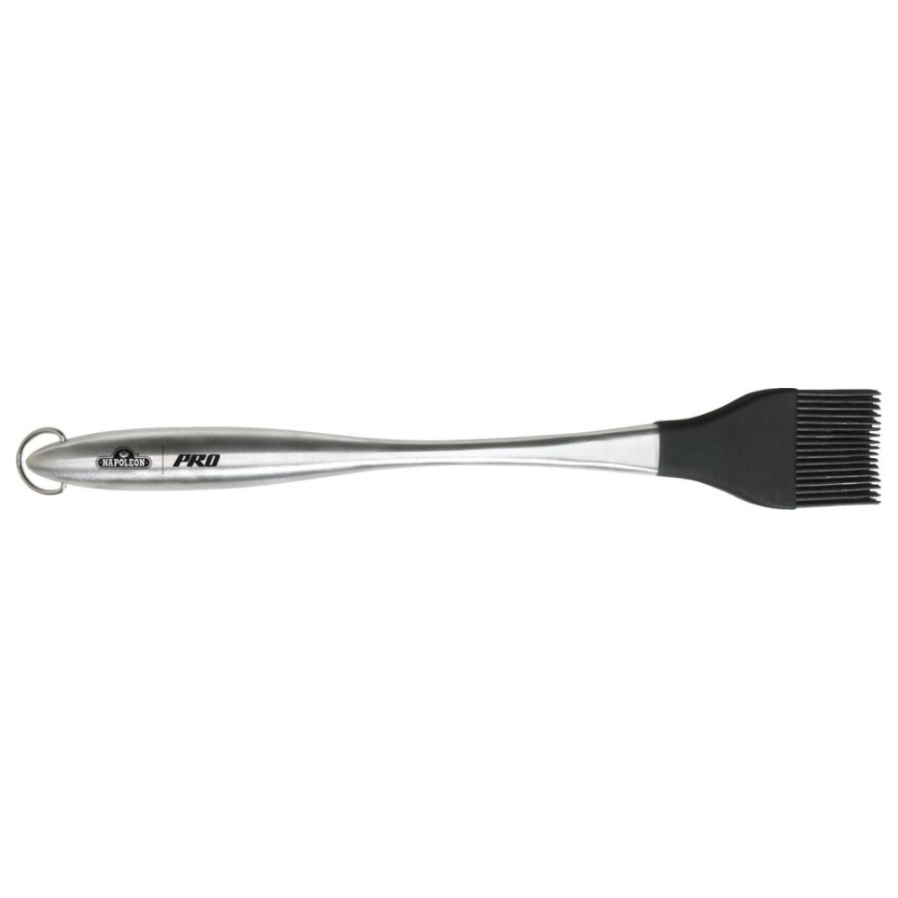 Napoleon 55005 Silicone Basting Brush with Stainless Steel Handle - Heat Resistant Kitchen Tool for Grilling, Baking & BBQ - Perfect for Basting Meats, Glazing Pastries & Applying Sauces