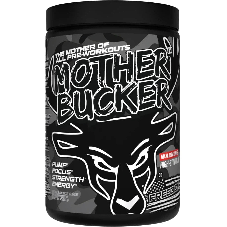 Bucked Up Mother Bucker Pre-Workout Supplement - Energy & Focus Booster for Gym, Fitness & Bodybuilding | Ideal for Intense Training & Athletic Performance