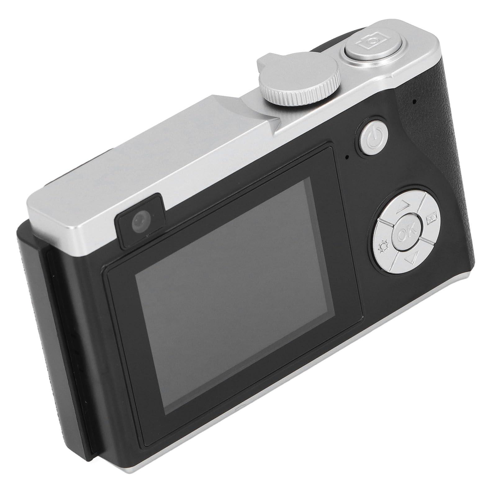 48MP 1080P Digital Camera with 16X Zoom Anti-Shake | Compact Point and Shoot Camera for Kids, Teens & Beginners | 2.4 Inch Screen Portable Travel Camera (Black) - Perfect for School Projects, Family Trips & Outdoor Adventures