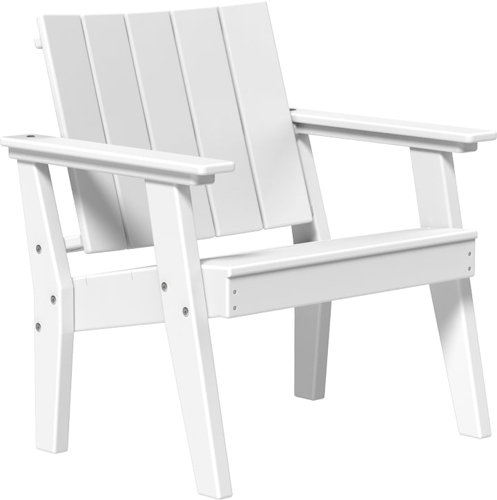 LuxCraft Modern Urban Chat Chair - Stylish Accent Chair for Living Room, Office & Lounge - Perfect for Small Spaces, Reading Nook & Conversation Areas