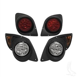 Yamaha G29 Drive Golf Cart LED Headlight & Tail Light Kit - OEM Style Replacement for Enhanced Visibility on Night Golfing & Camping Adventures