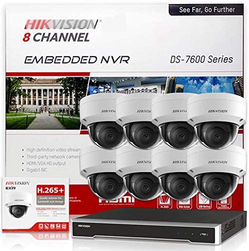8-ch Nvr + 4mp Camera(4 Pcs)