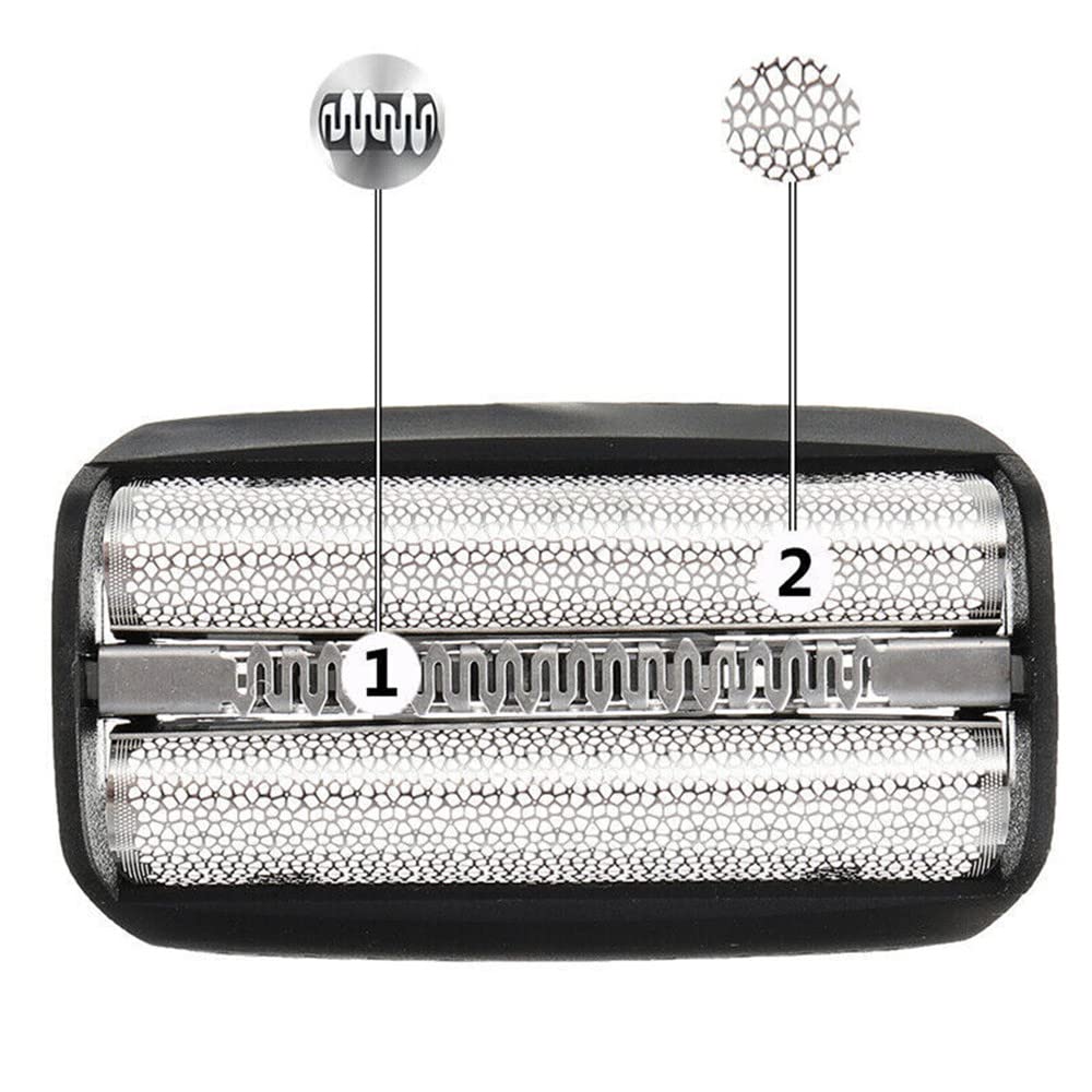 MOUDOAUER Replacement Shaver Foil Cutter for Braun Series 7 & 9 (Models 197 195 199 4715 4735 4736 4737 7650 7664 7690 7765) - Precision Trimming for Men's Facial Hair & Beard Grooming at Home or Travel
