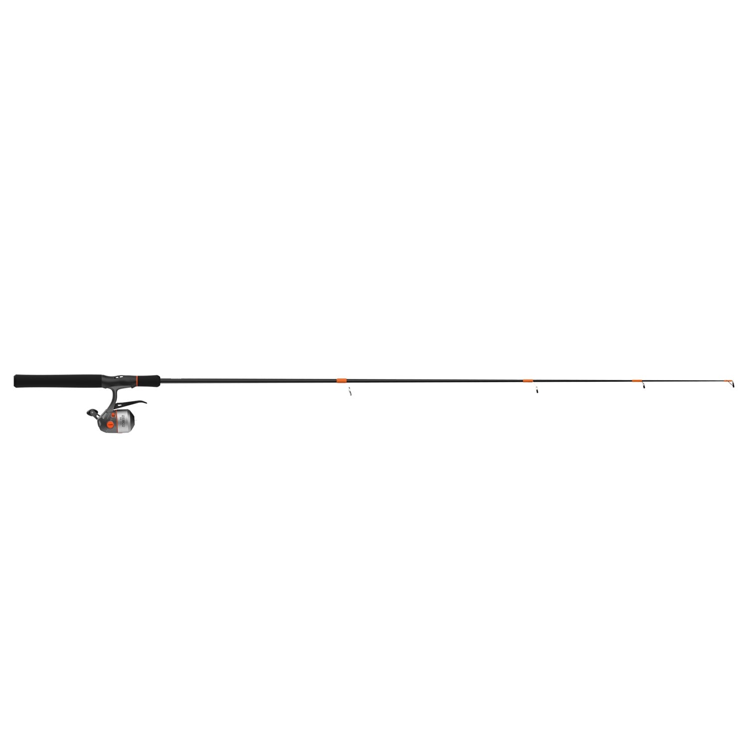 33 Micro Trigger 6'6 Ultra Light 2-Piece Telescopic Spincast Fishing Rod and Reel Combo with Mr. Crappie Tackle - Perfect for Crappie, Trout and Panfish Fishing in Lakes and Rivers