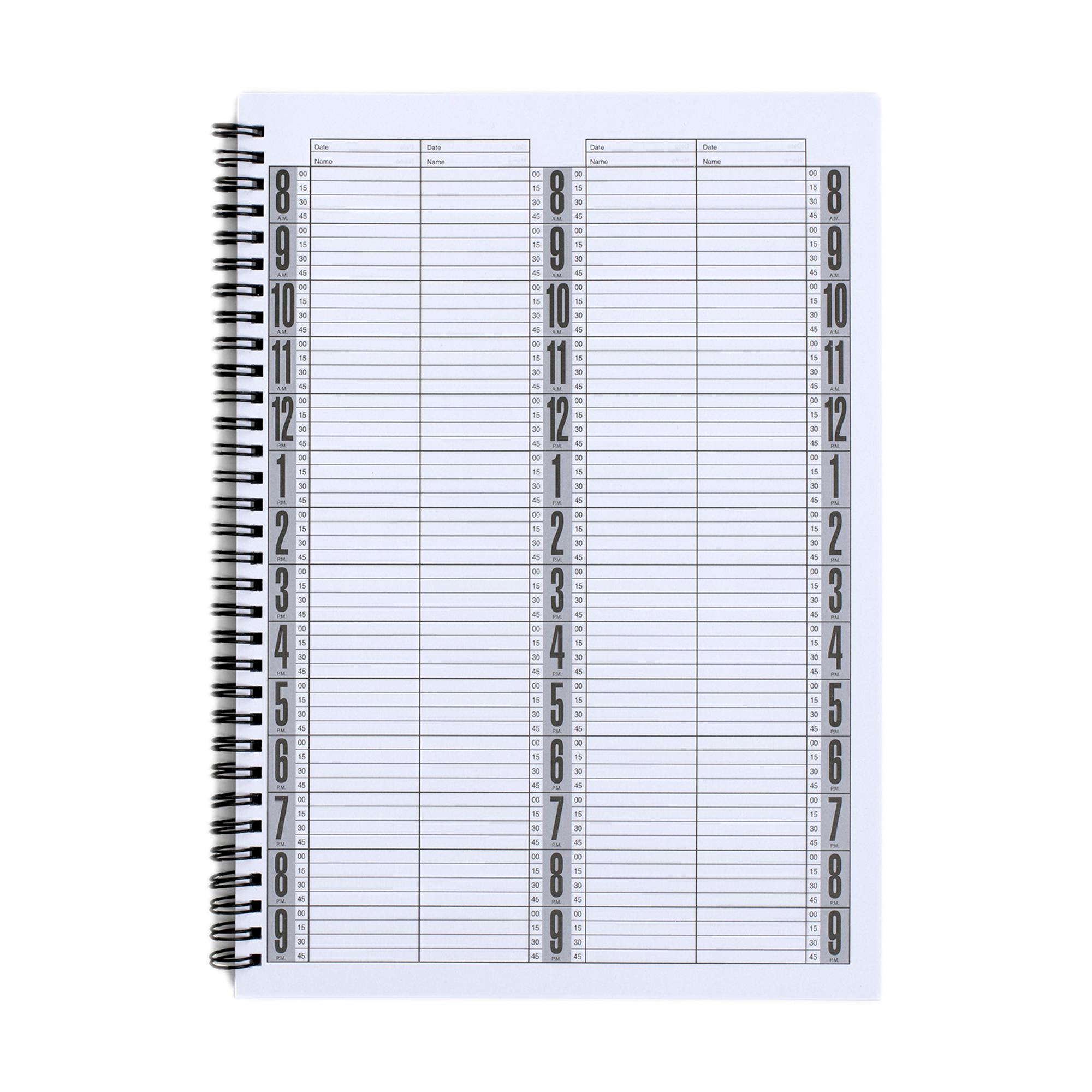Professional Appointment Book Planner - Daily, Weekly & Monthly Organizer for Business & Personal Scheduling - Perfect for Office, Home & School Use