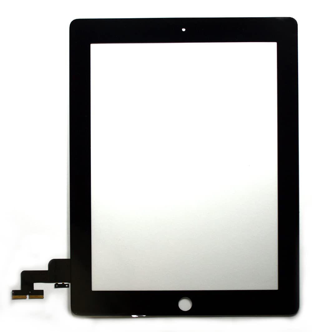 Apple iPad 2 Replacement Digitizer Touch Screen - Black LCD Display Panel | Perfect for Screen Repair, DIY Fixes & Device Restoration
