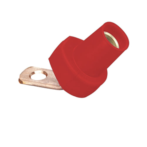 Leviton Angled Bus Bar Mount Terminal #2 4/0 AWG - Heavy Duty Electrical Connector for Industrial Panels & Power Distribution Systems
